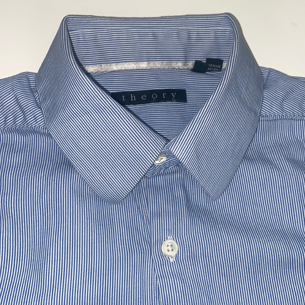 Theory button up - Picture 2 of 8